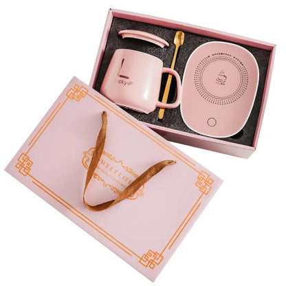 Taza Calentadora Portátil - Diseño Elegante, Función Perfecta