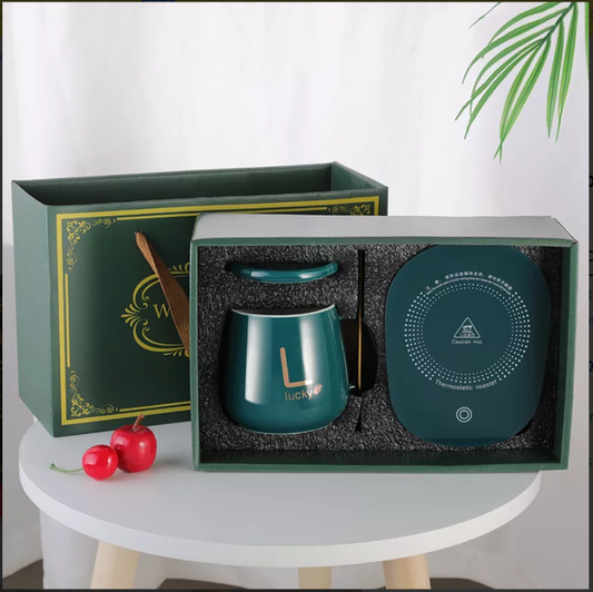 Taza Calentadora Portátil - Diseño Elegante, Función Perfecta