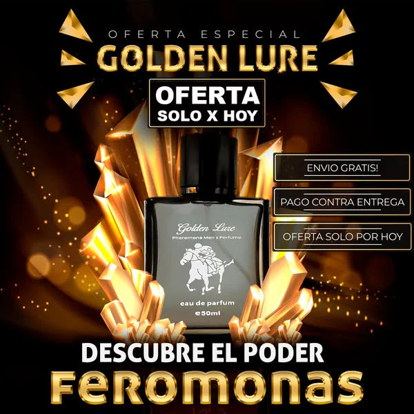 Golden Lure - PERFUME con FEROMONAS